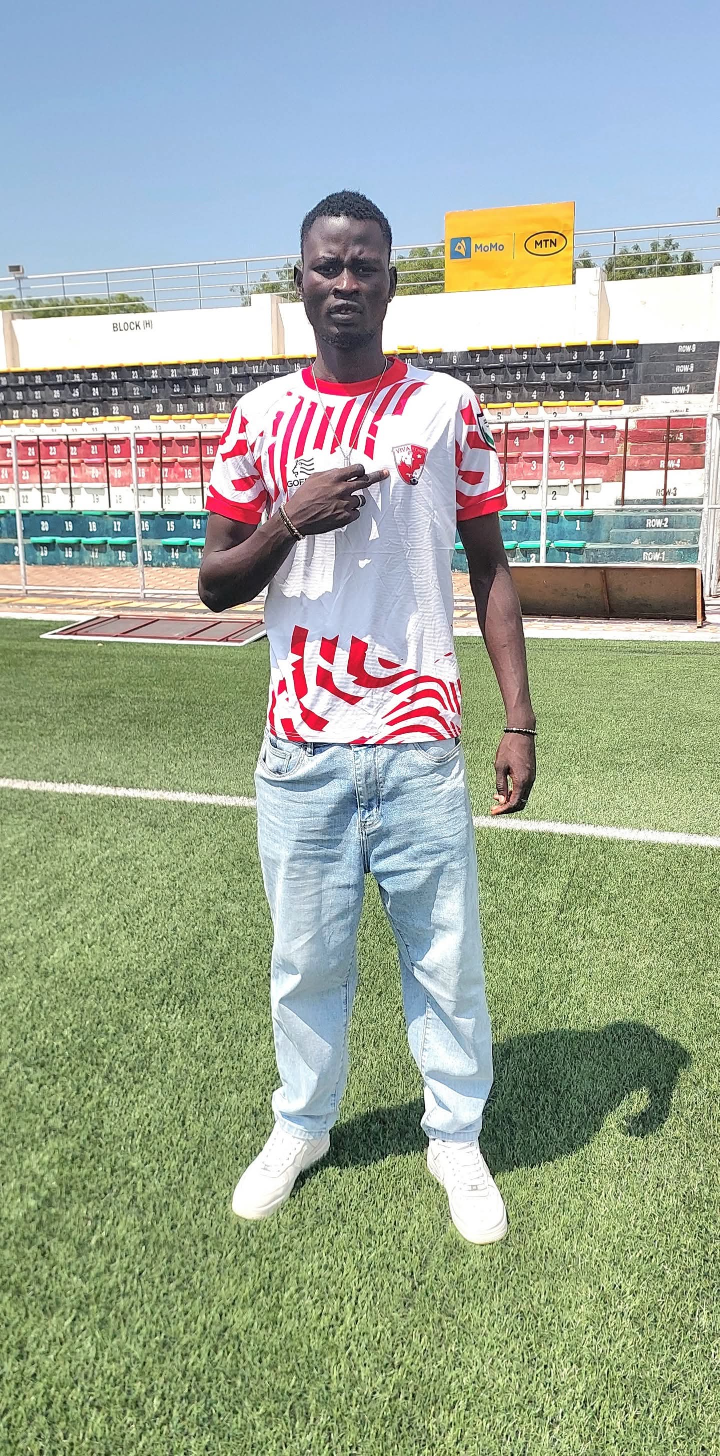 Viva Stars FC Sign Former Simba SC Juba and Al Hilal Wau Forward Loki Thuar Peat