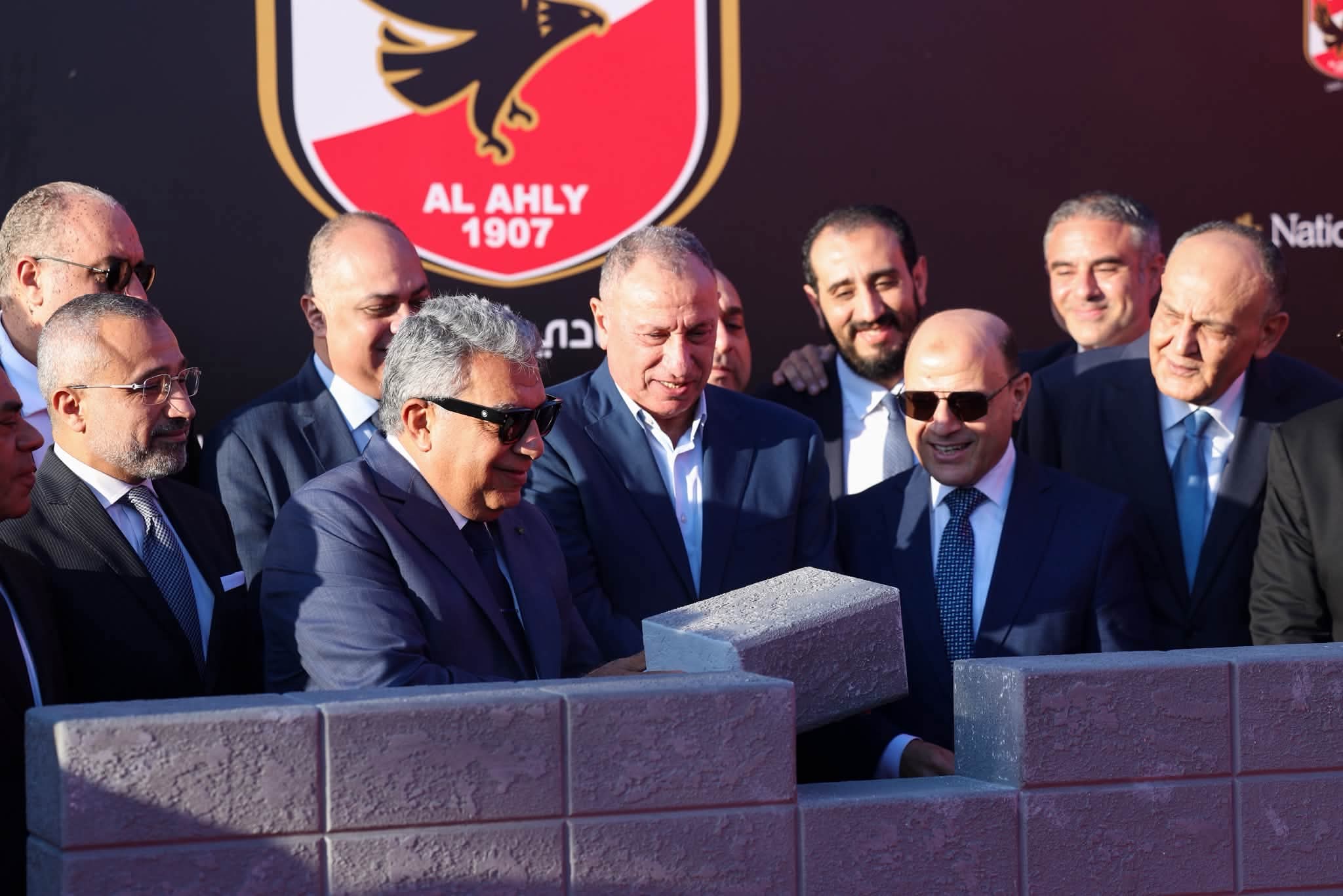 Al Ahly Lay Foundation Stone for New Club Headquarters in New Mansoura