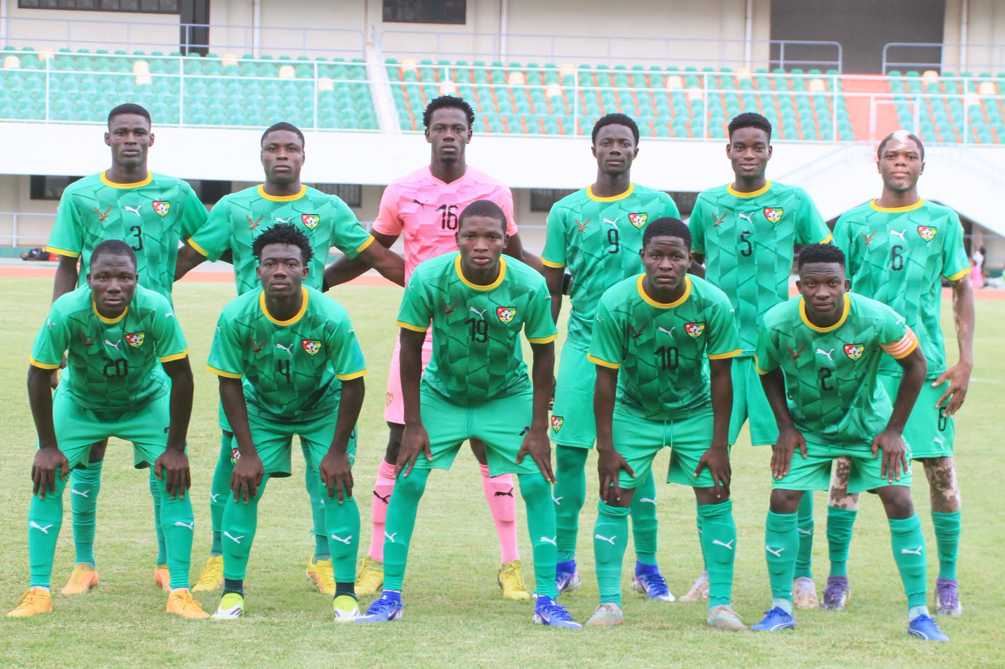 Togo U-20 Secure Comfortable Friendly Victory Over ASFOSA