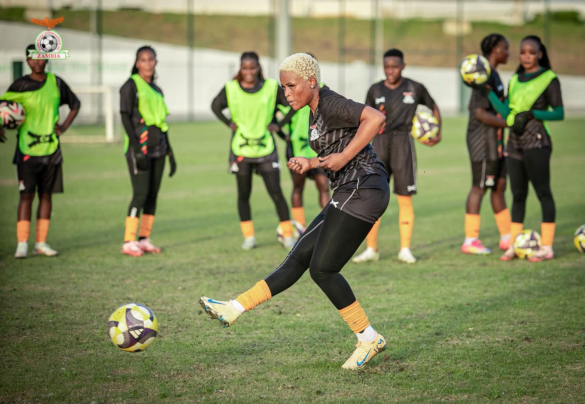 Zambia's Copper Queens Step Up WAFCON Preparations with First Training Session in Algeria
