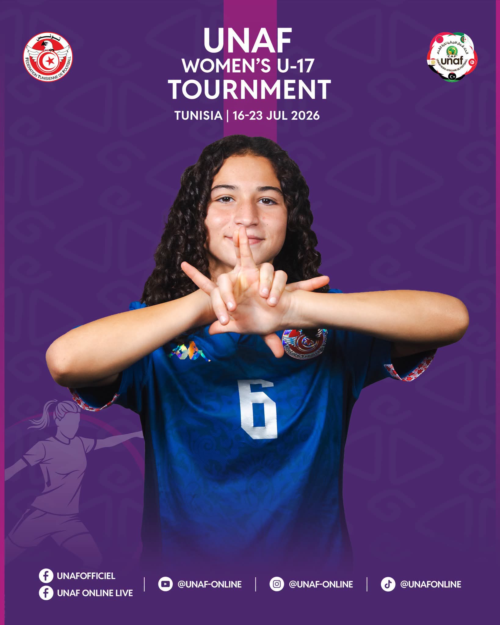 UNAF Women’s U17 Tournament: Tunisia Thrash Libya 11-0 in Kram