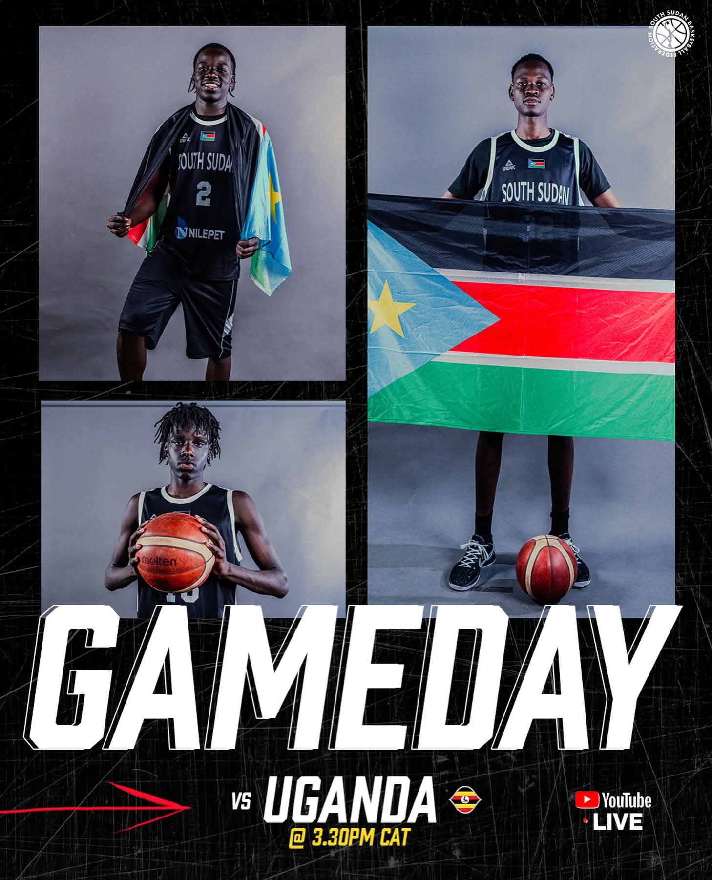 South Sudan will Clash with Uganda in FIBA U-18 AfroBasket Qualifiers
