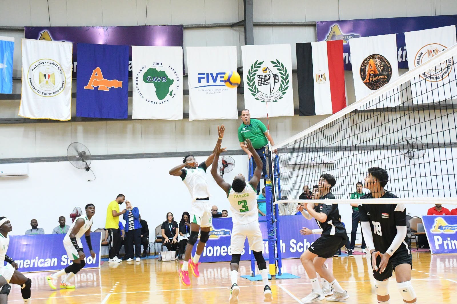 Nigeria Defeat Egypt 3-1 in African U18 Boys Volleyball Championship