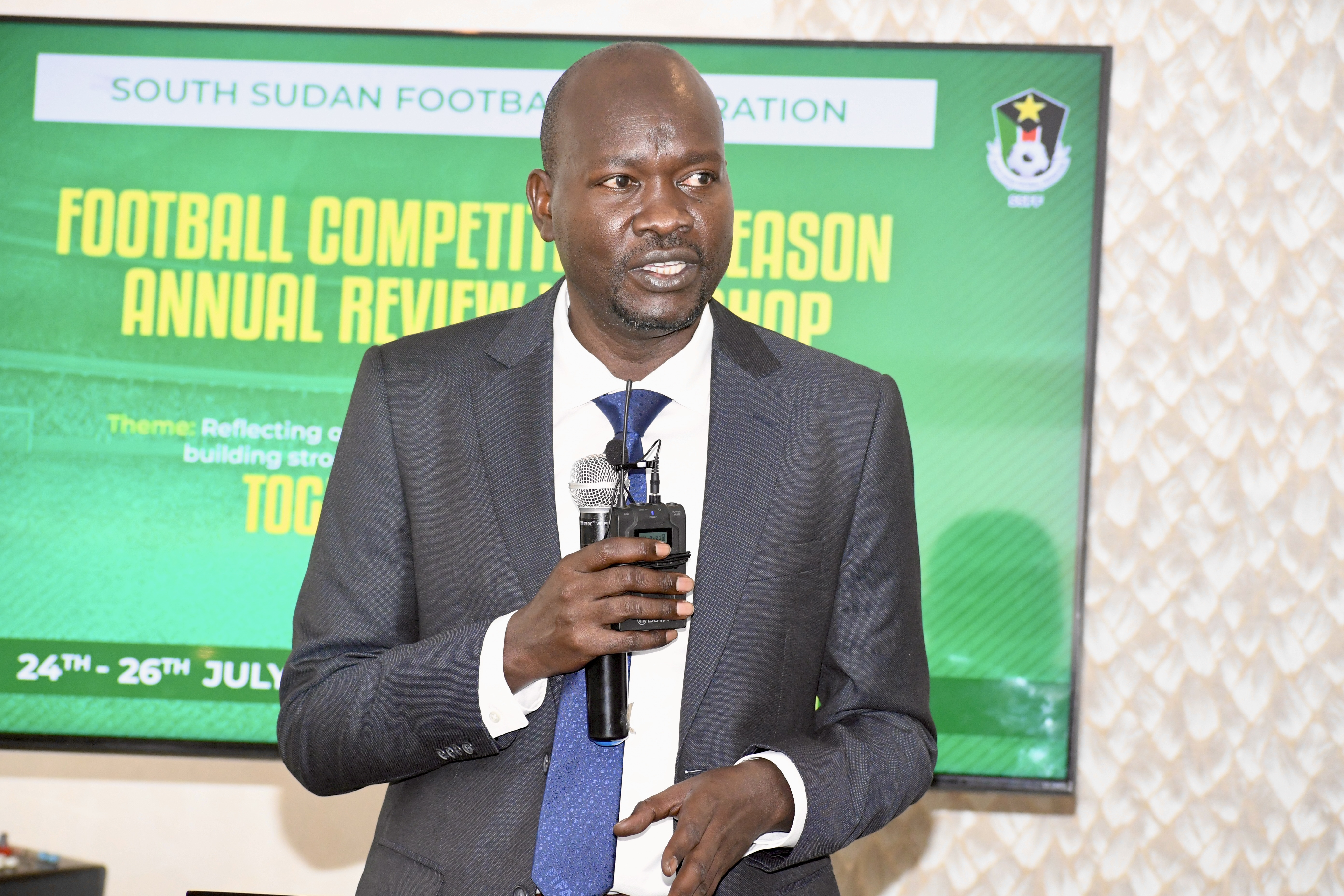 SSFF President Francis Amin Michael Hails Clubs' Commitment Despite Financial Challenges