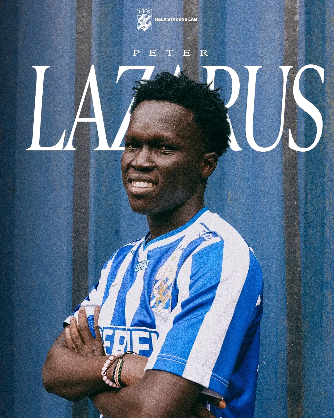 Lazarus Peter Laku Joins IFK Göteborg on Five-Year Deal