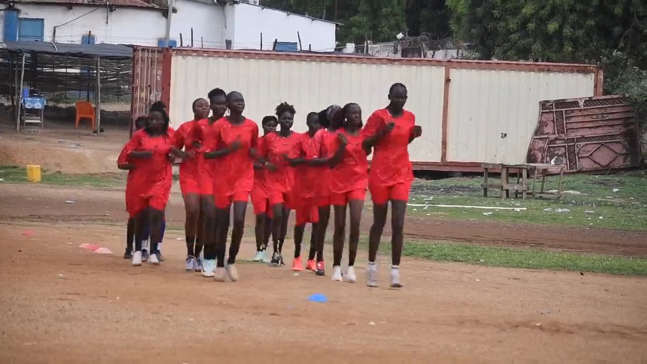 Simba President Jafar oversees the first training session as the team starts preparations at Bulluk Playground.
