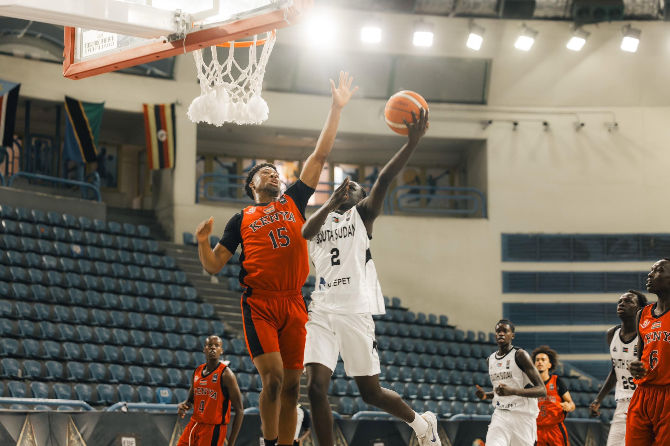 South Sudan U18 Beat Kenya to Reach FIBA AfroBasket Zone 5 Semi-Finals in Cairo