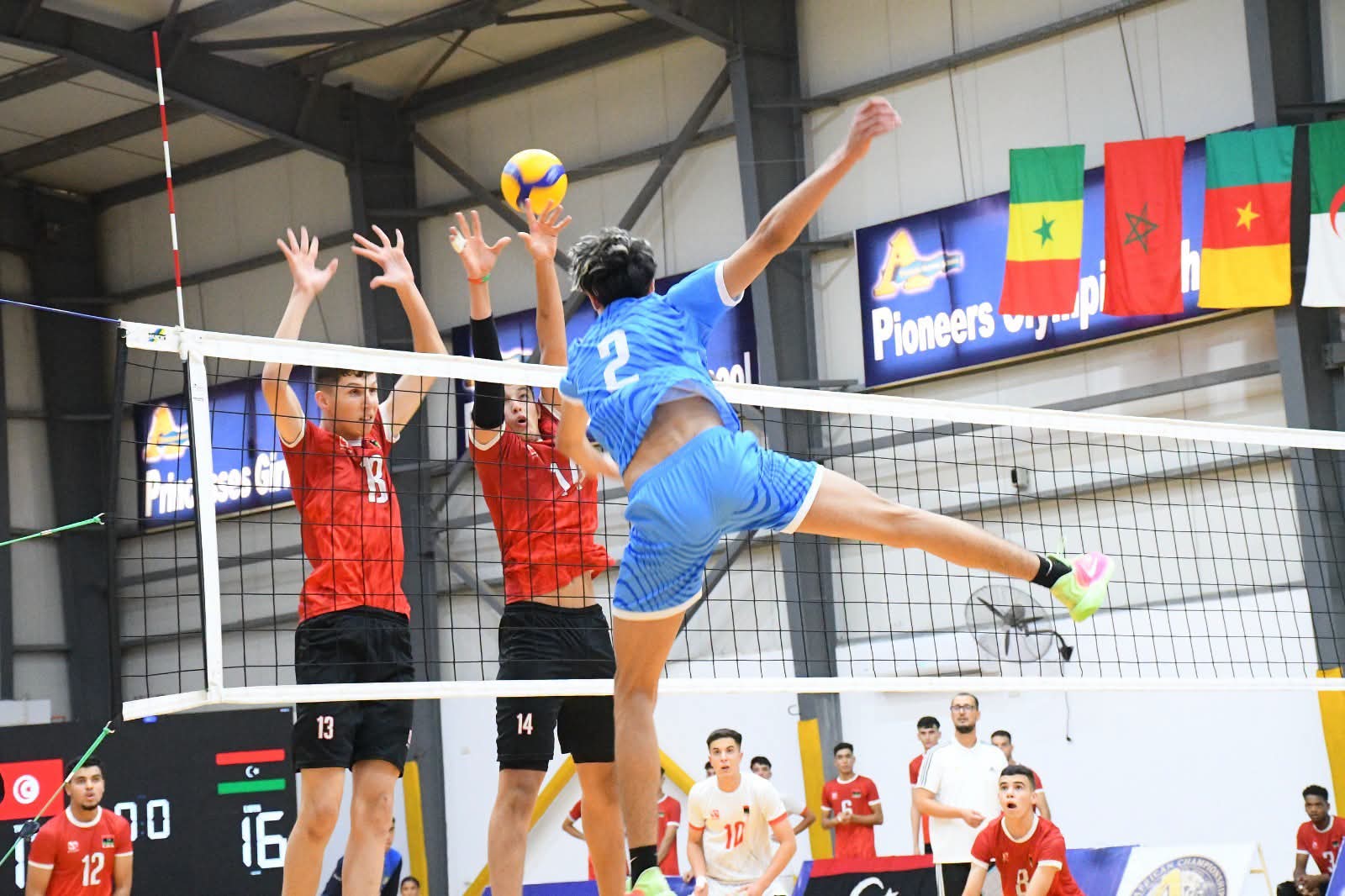 Tunisia Overcome Libya 3-1 in African U18 Volleyball Championship