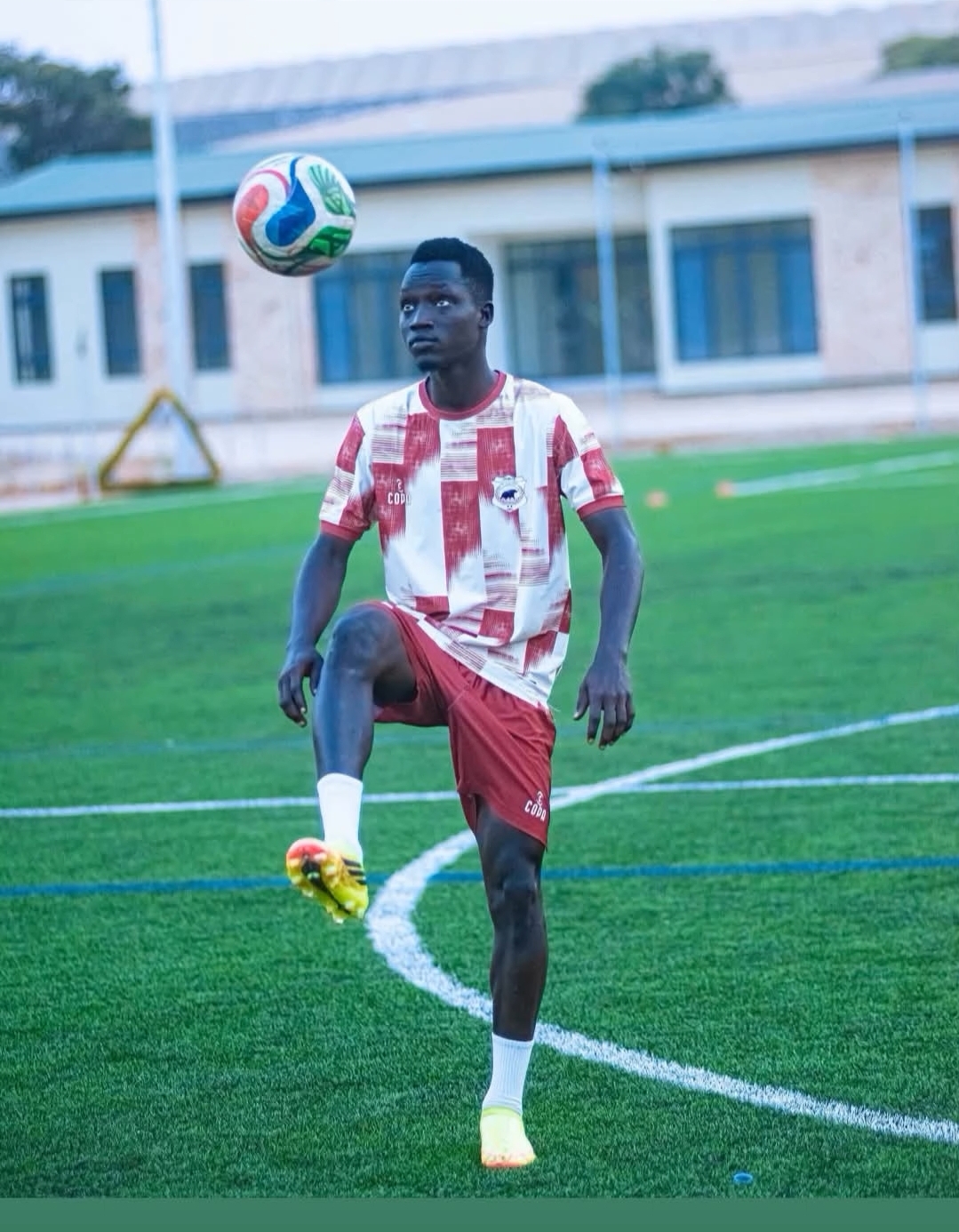 Jamus SC Star Mario Taban Calls for Mental Strength Ahead of Crucial Regional Clash