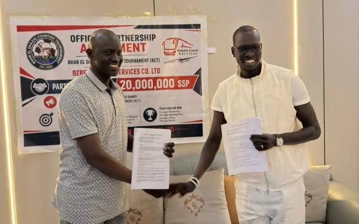 Bebeto Coach Services Lands SSP 20 Million Sponsorship for Bahr el Ghazal Counties' Tournament