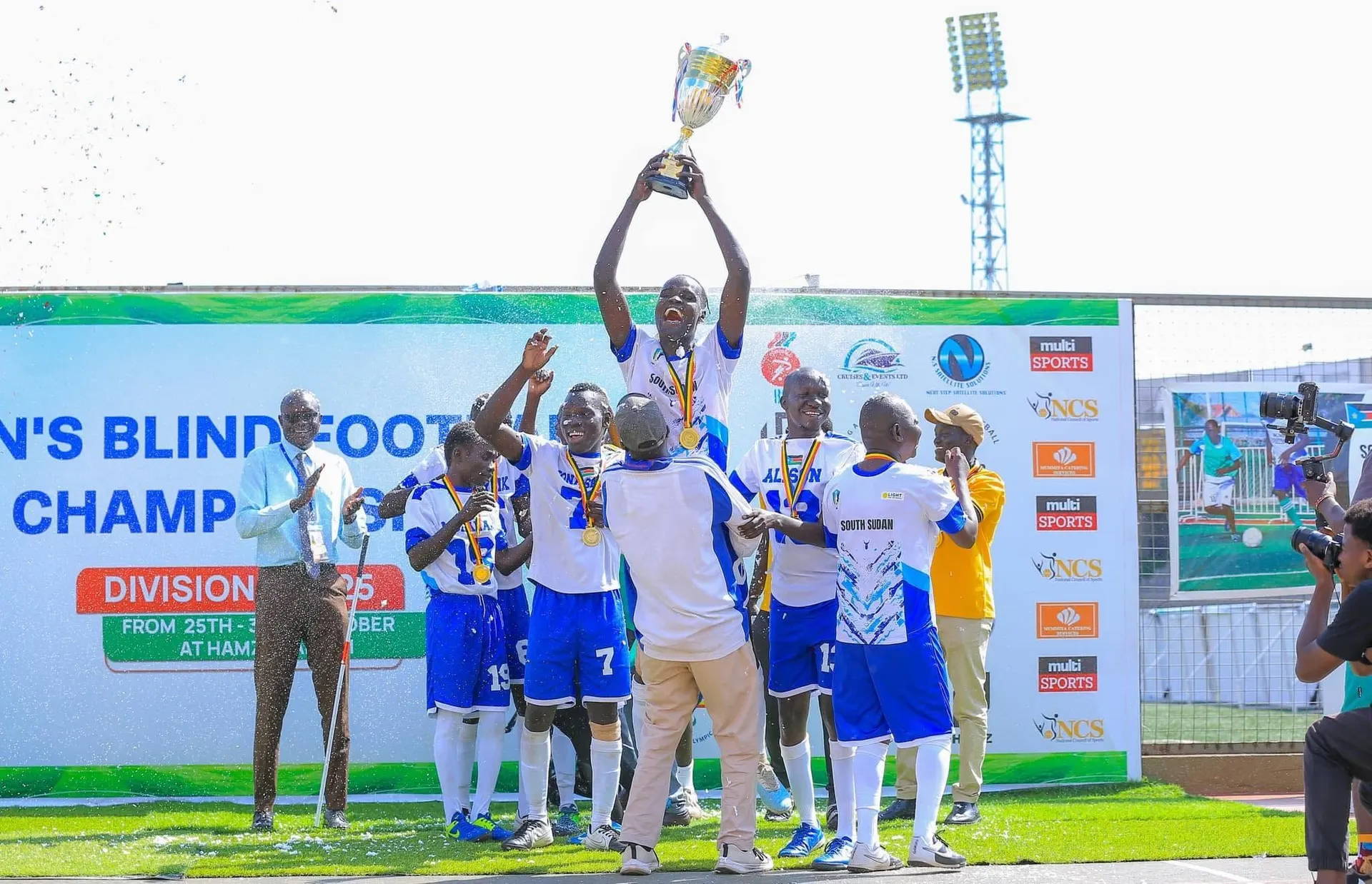 South Sudan Women’s Blind Football Team Sends Strong Message of Support Ahead of IBSA African Championship in Egypt