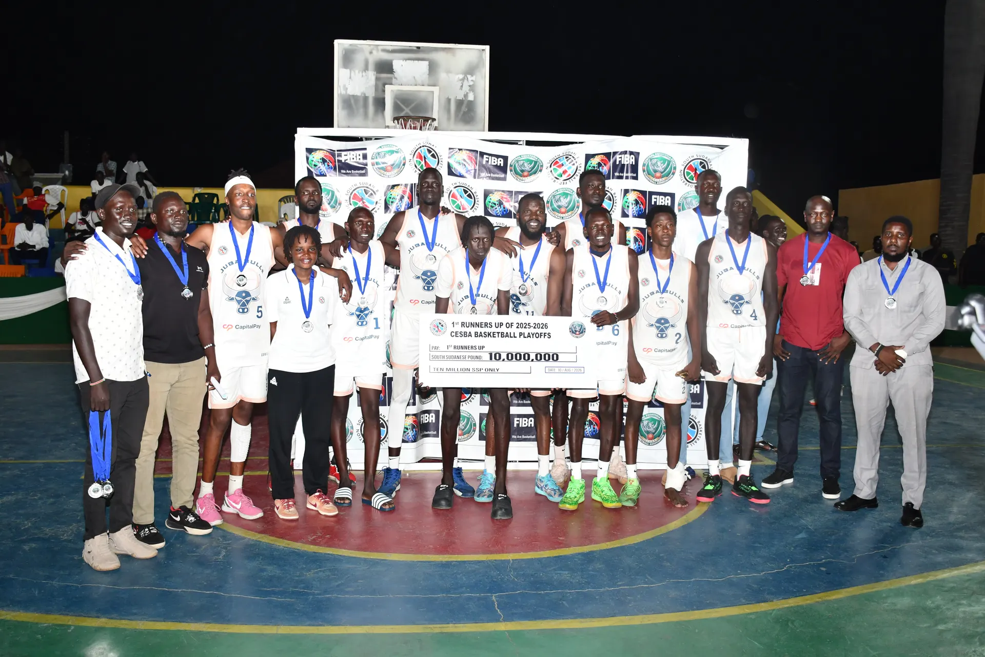 Juba Bulls Receive SSP 10 Million for Finishing Runners-Up