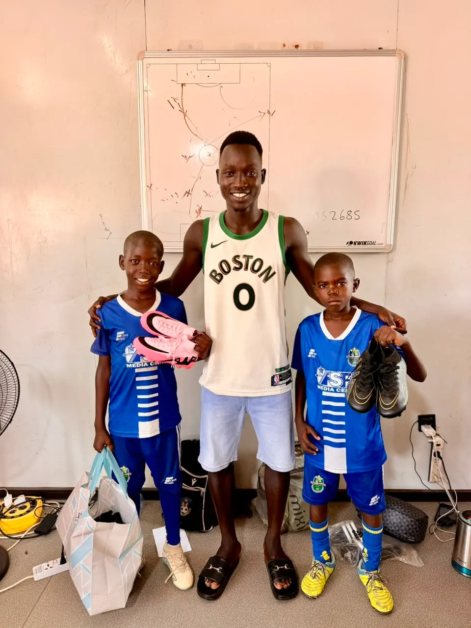 Jamus SC Star Mario Albano Rewards Future Stars U12 Youngsters After CECAFA Heroics
