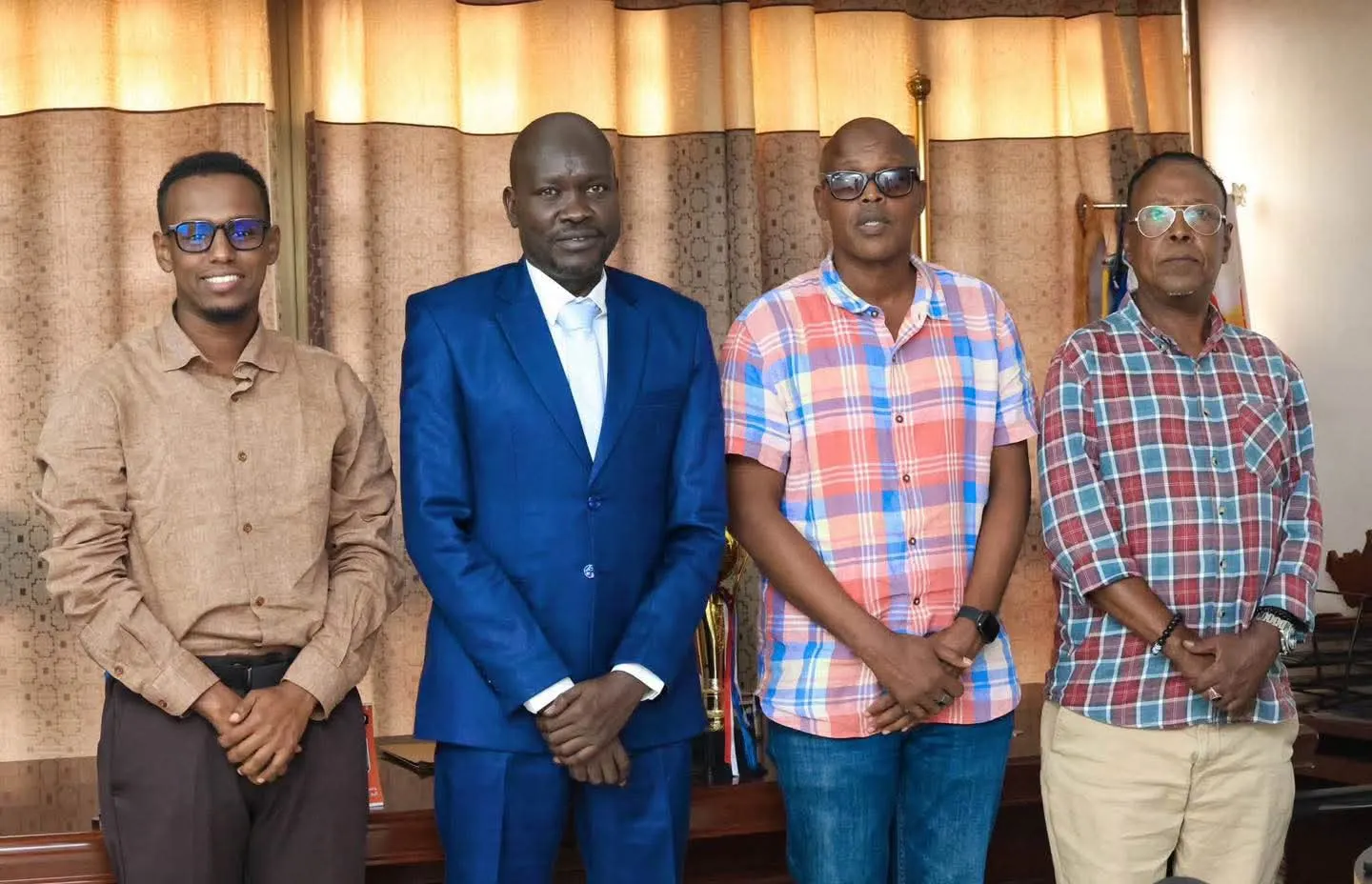 Heegan SC and SSFF discuss football cooperation in Juba
