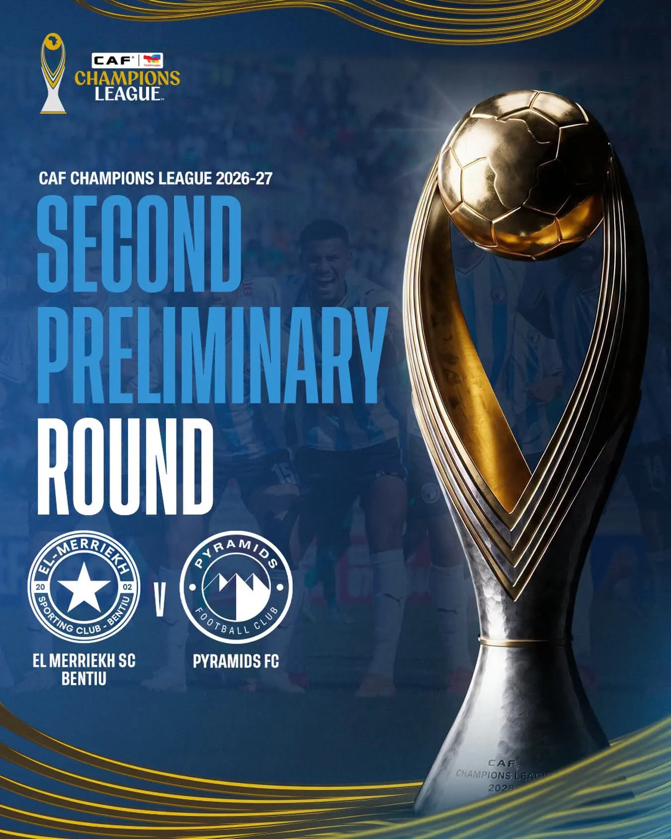 El Merriekh Bentiu Set for Historic First Meeting with Pyramids FC