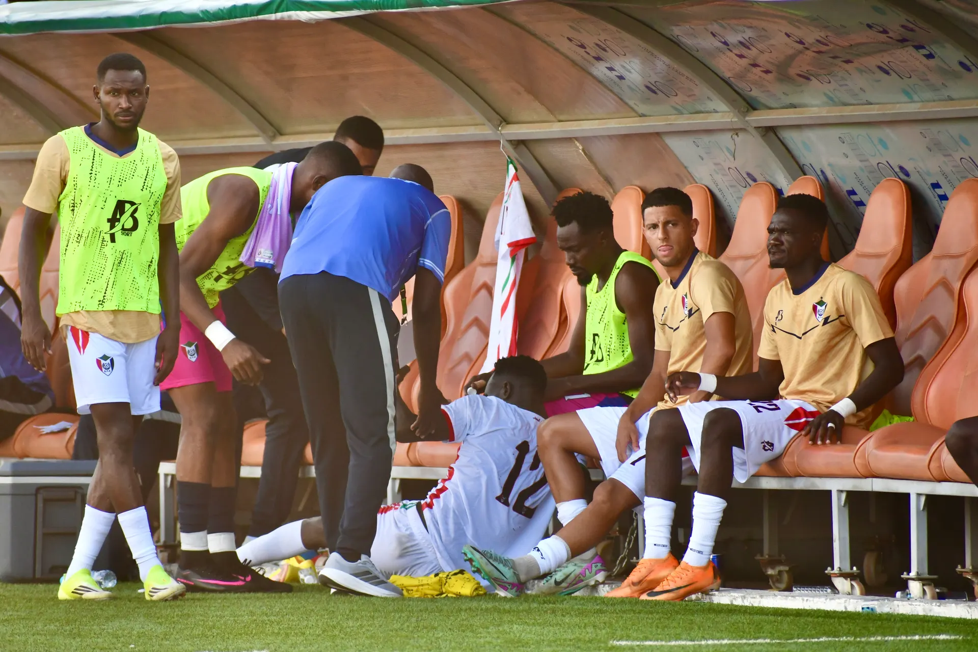 BREAKING NEWS: SUDAN CAPTAIN BAKHIT KHAMIS SUFFERS INJURY